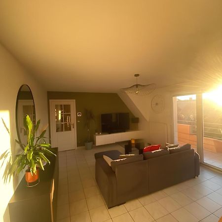 Superbe Duplex Proche Centre Ville Parking Gratuit Колмар Екстериор снимка