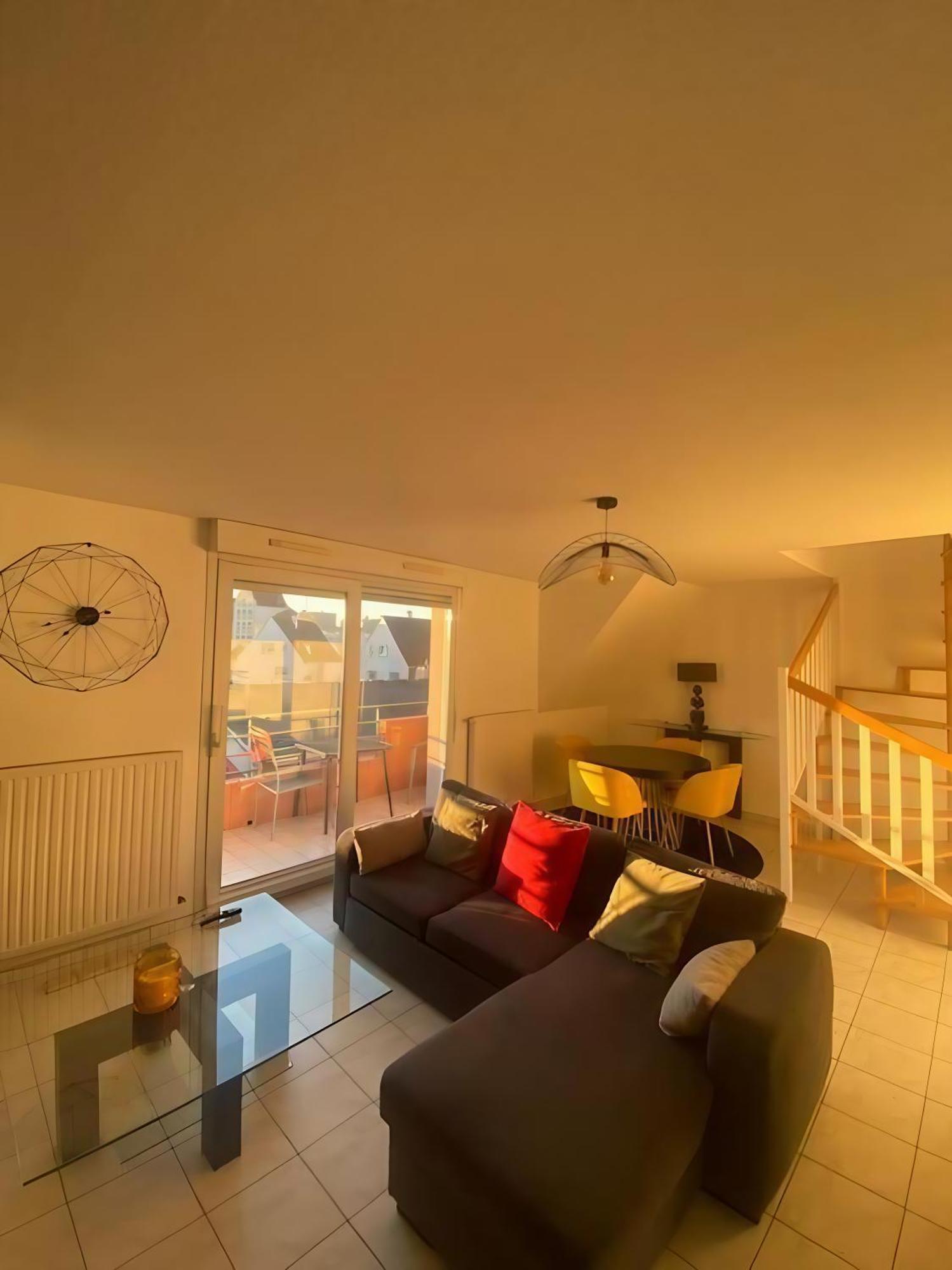 Superbe Duplex Proche Centre Ville Parking Gratuit Колмар Екстериор снимка